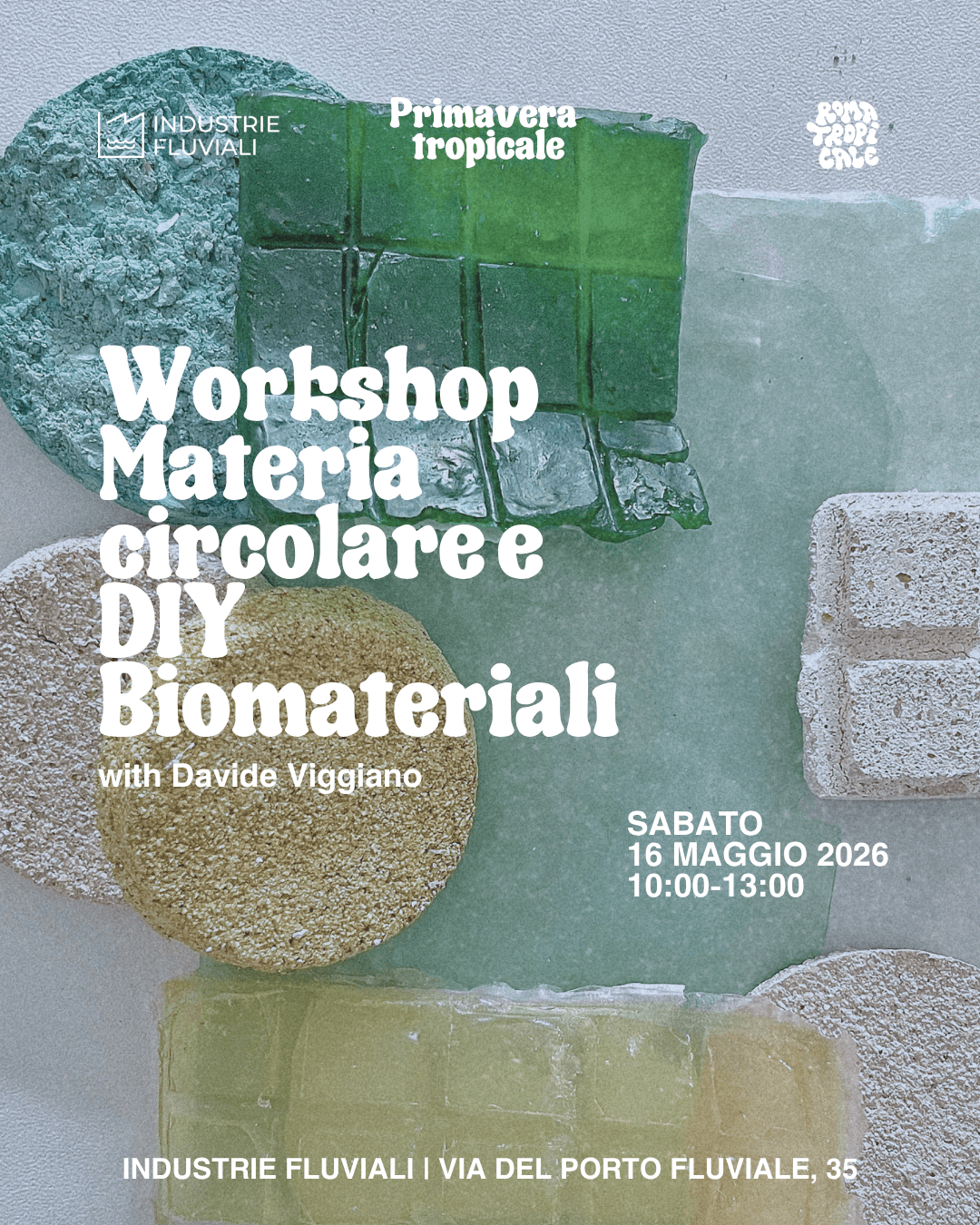 MATERIA CIRCOLARE & DIY BIOMATERIALI