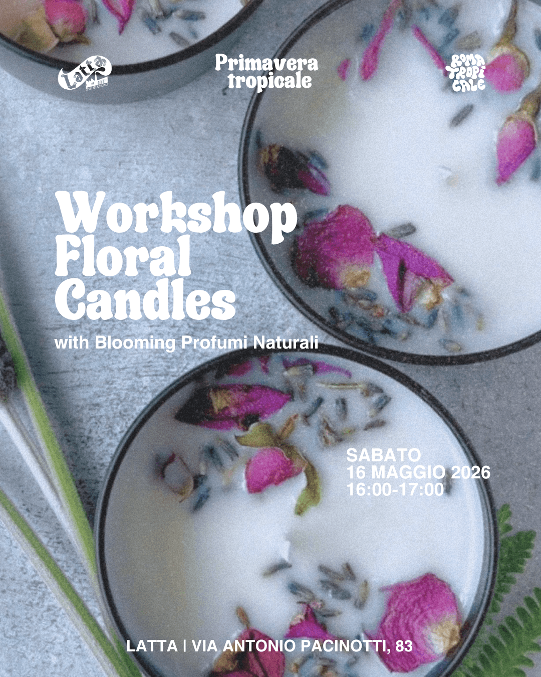 CANDELE FLOREALI · SPRING EDITION