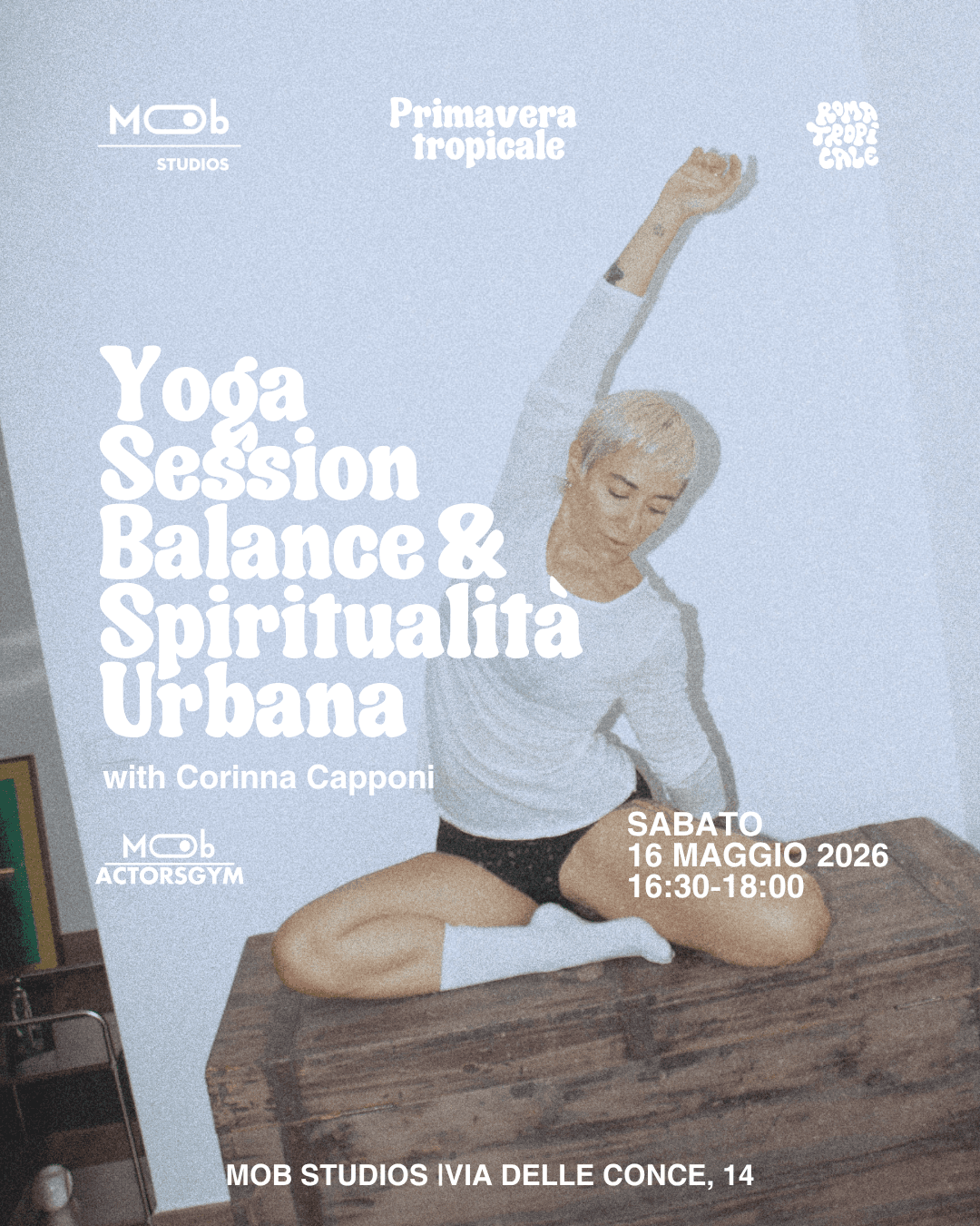 YOGA SESSION · BALANCE & SPIRITUALITÀ URBANA